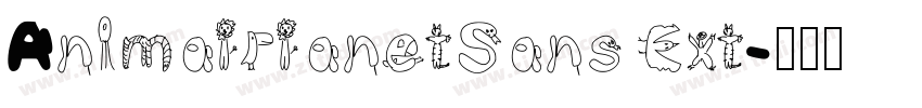 AnimalPlanetSans Ext字体转换